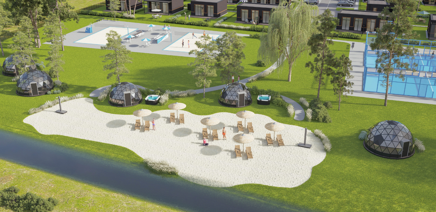 Paplūdimio teniso aikštelės