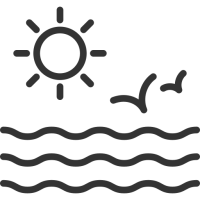 Takas į jūrą (1,45km)